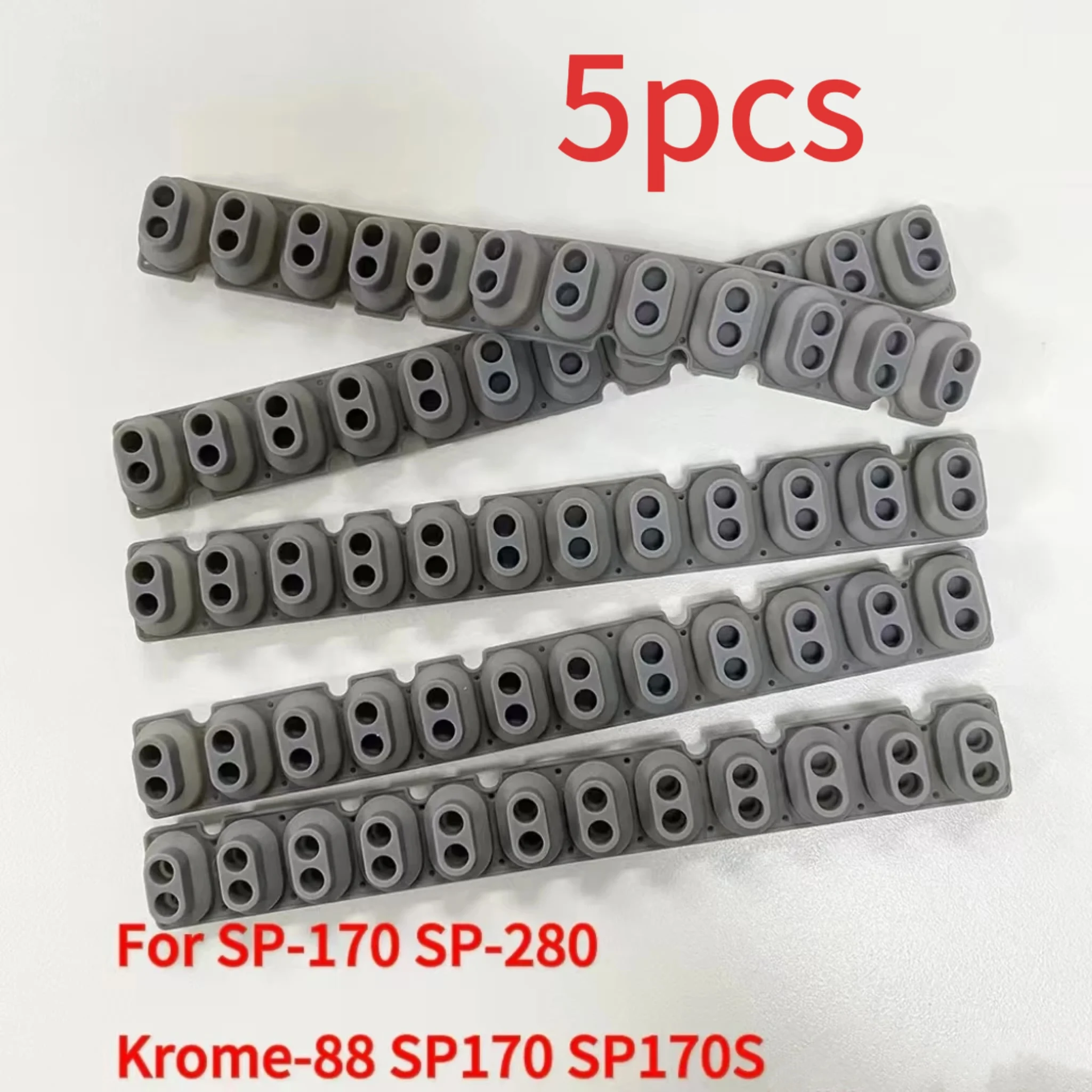 

Для Korg SP-170 SP180 SP280 B1 B2 SP-170 SP-280 Krome-88 SP170 SP170S контактная резиновая проводящая силиконовая лента (5 шт.)