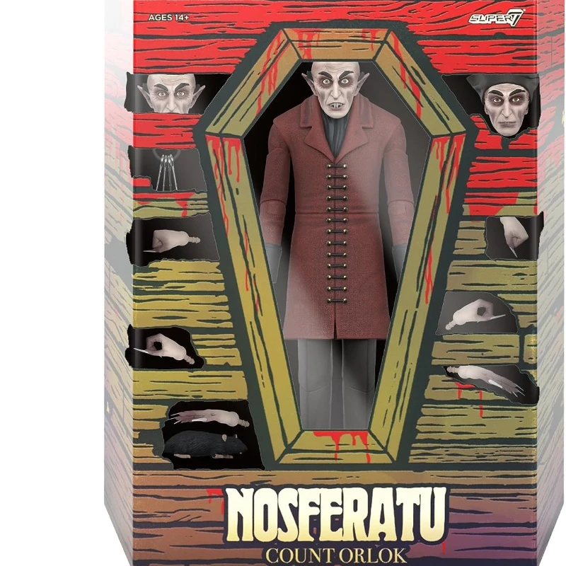 Super 7 Nosferatu Count Orlok 7 Inches ULTIMATES Action Figure Boys Gift Collection