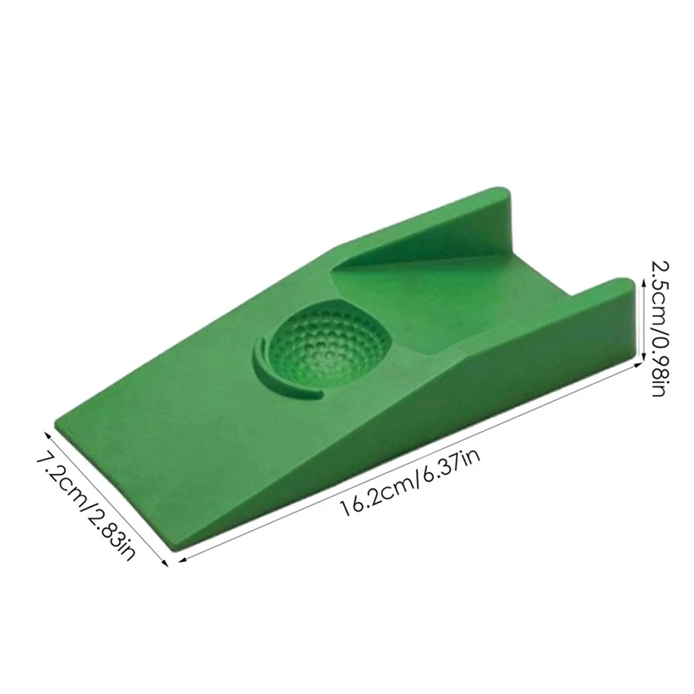 Golf Trainer Aid Door Stopper Golf Game Office Home Carpet Practice Putt Aim for Golf Enthusiast ABS Green Decorative Door Stops