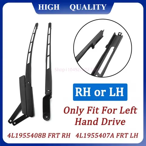 아우디 Q7 2006 2007 2008-2015 2016용 앞쪽 오른쪽/왼쪽 와이퍼 암 4L1955408B 4L1 955 408 B 4L1955407A 4L1 955 407 A