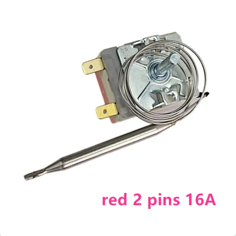 Electric Oven Thermostat Hot Temperature Controller Pitco Knob Type Temperature Control Switch Adjustable 50-300C 60-200C 16 25A