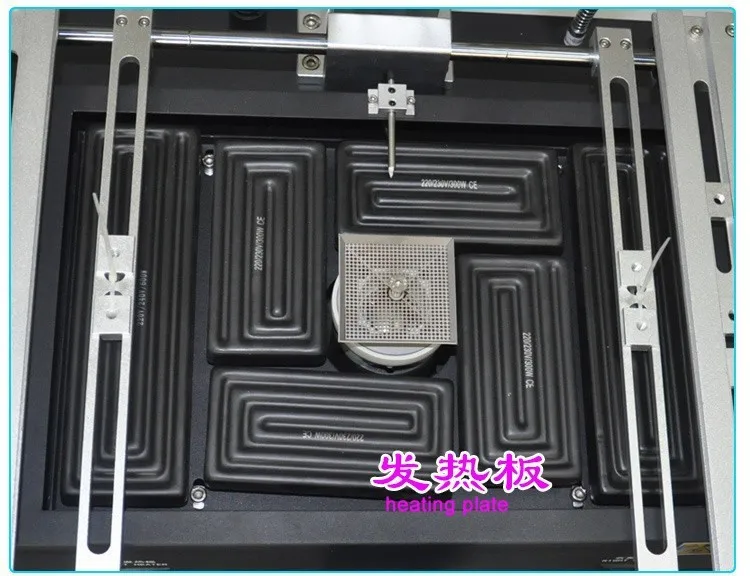 Original ZM-R5830 BGA Rework Station 3 Zones 4500W 220V with Touch Screen Hot Air BGA Rework Station
