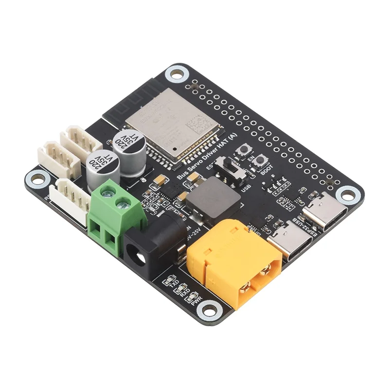 Serial Bus Servo Driver HAT, Integrates ESP32 And Servo Control Circuit, Suitable For ST / RSBL Series Serial Bus Servos,Requisi