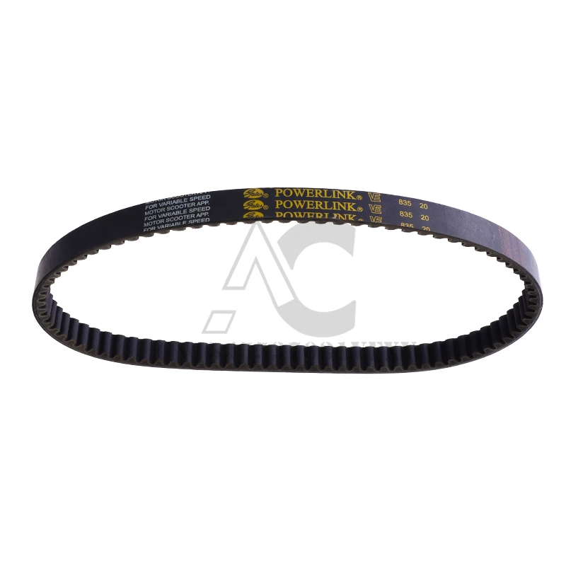 835 20  CVT Drive Belt 835 For GY6 125 150cc ATV Quad Go Kart Vento Verucci Moped Scooter Parts