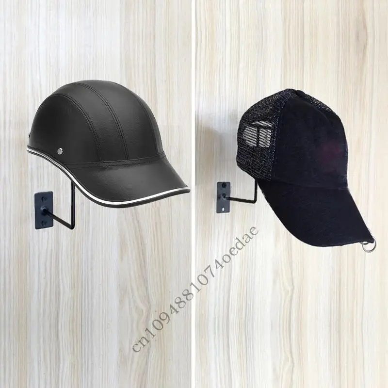 

0xxc 3pcs Home Vinger Hanger Metal Rick для шляпы шляпы Hemet Store Store Basketball Display стена настенный