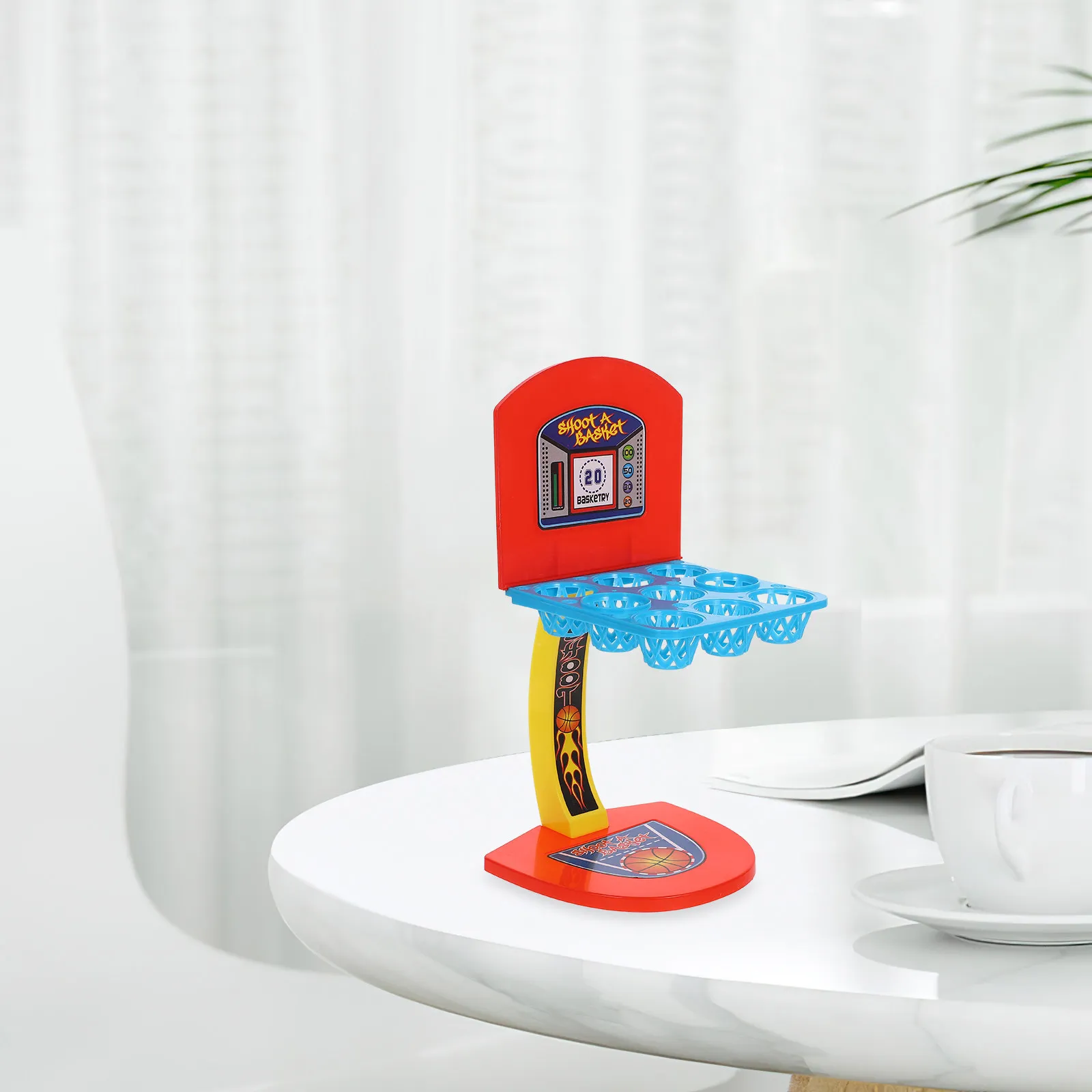 

Mini Finger Basketball Set Tabletop Basketball Shooting Game for Children Develop Dexterity Creativity Thinking Ability Finger