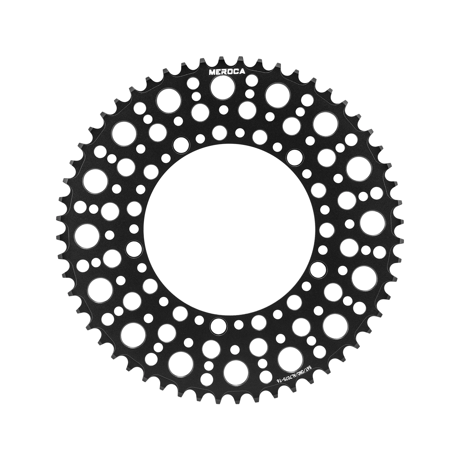 MEROCA 130BCD Positive‑Negative Tooth Chainring, CR07 Star Bubble Single Chainring for Folding Bike view 5