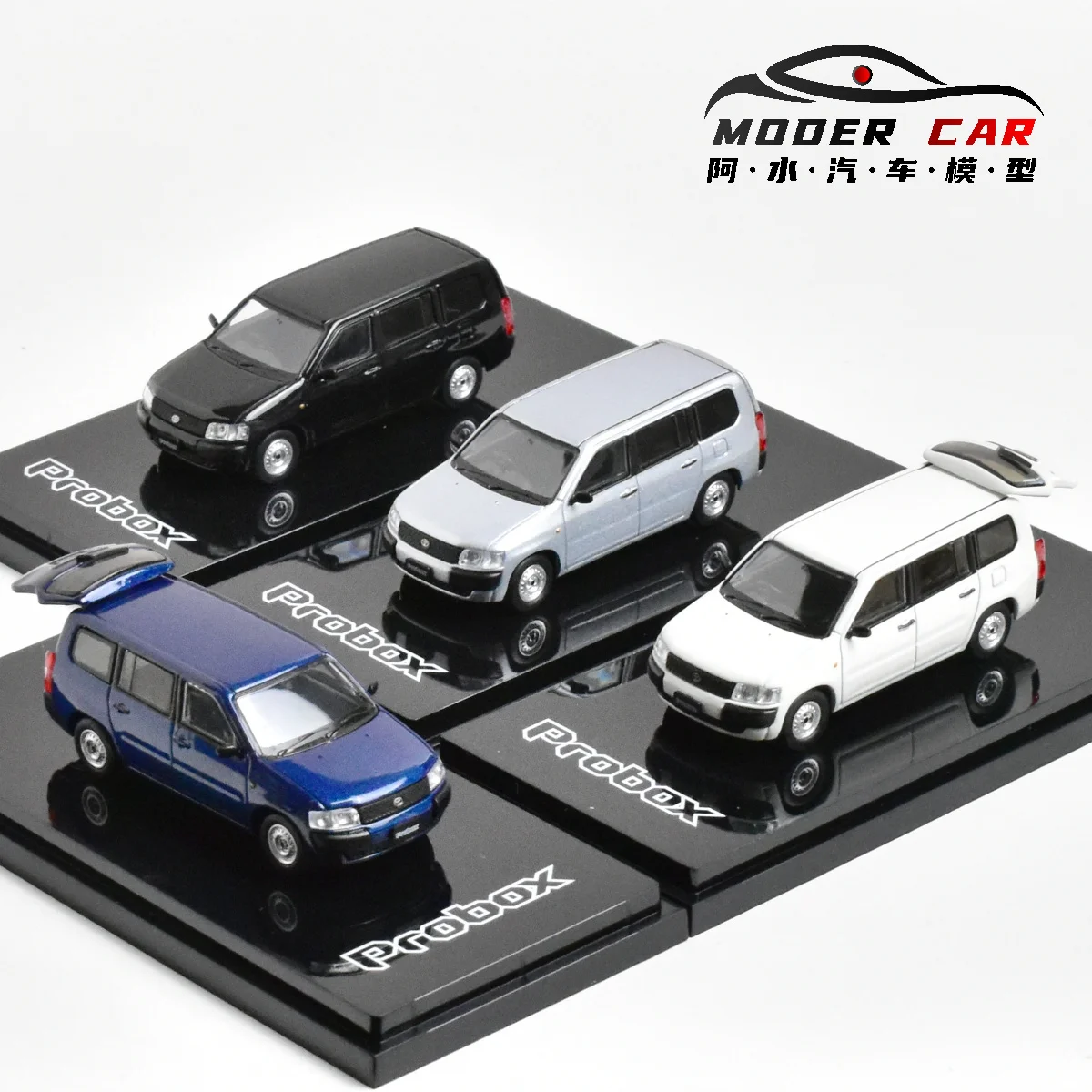 

Hobby Japan HJ 1:64 PROBOX GL VAN DX Diecast Model Car