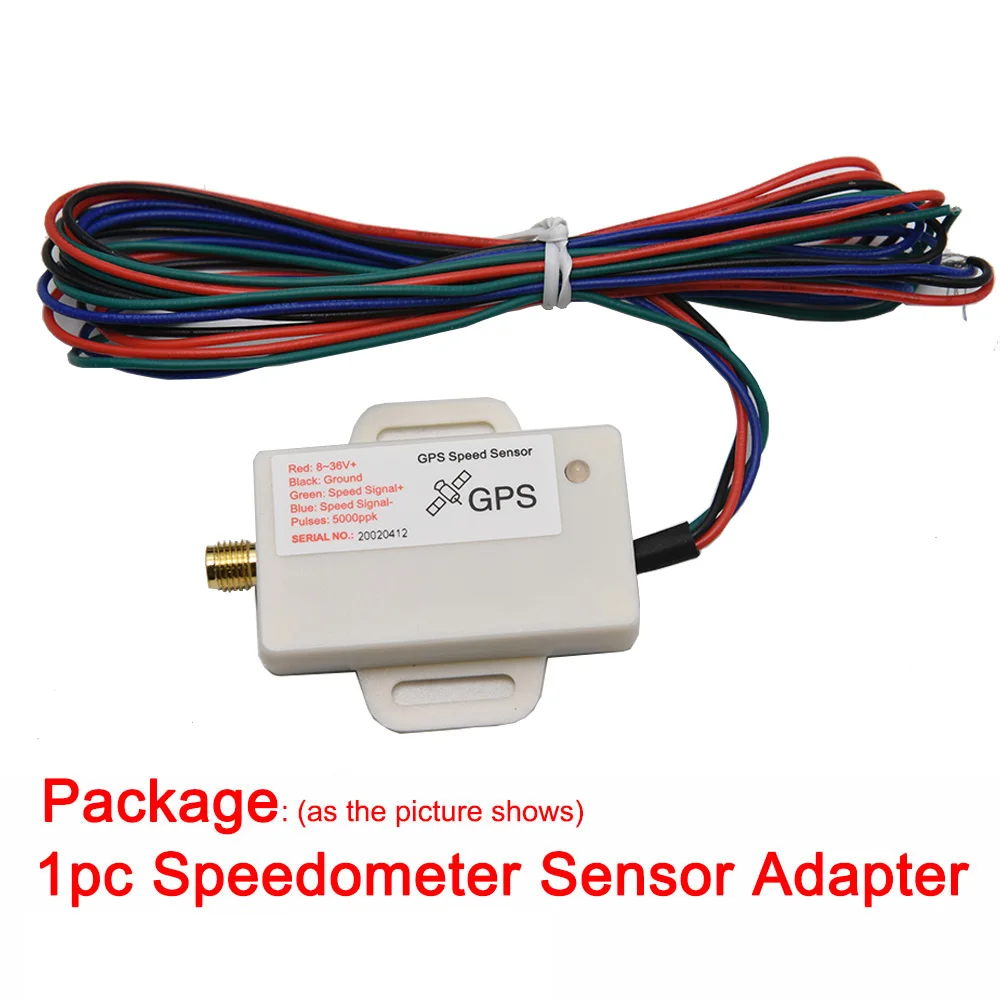 AD Universal GPS Speed Sender Speedometer Sensor Adapter for Car Truck Boat GPS Speedometer Gauge Meter Mini GPS Speed Sender