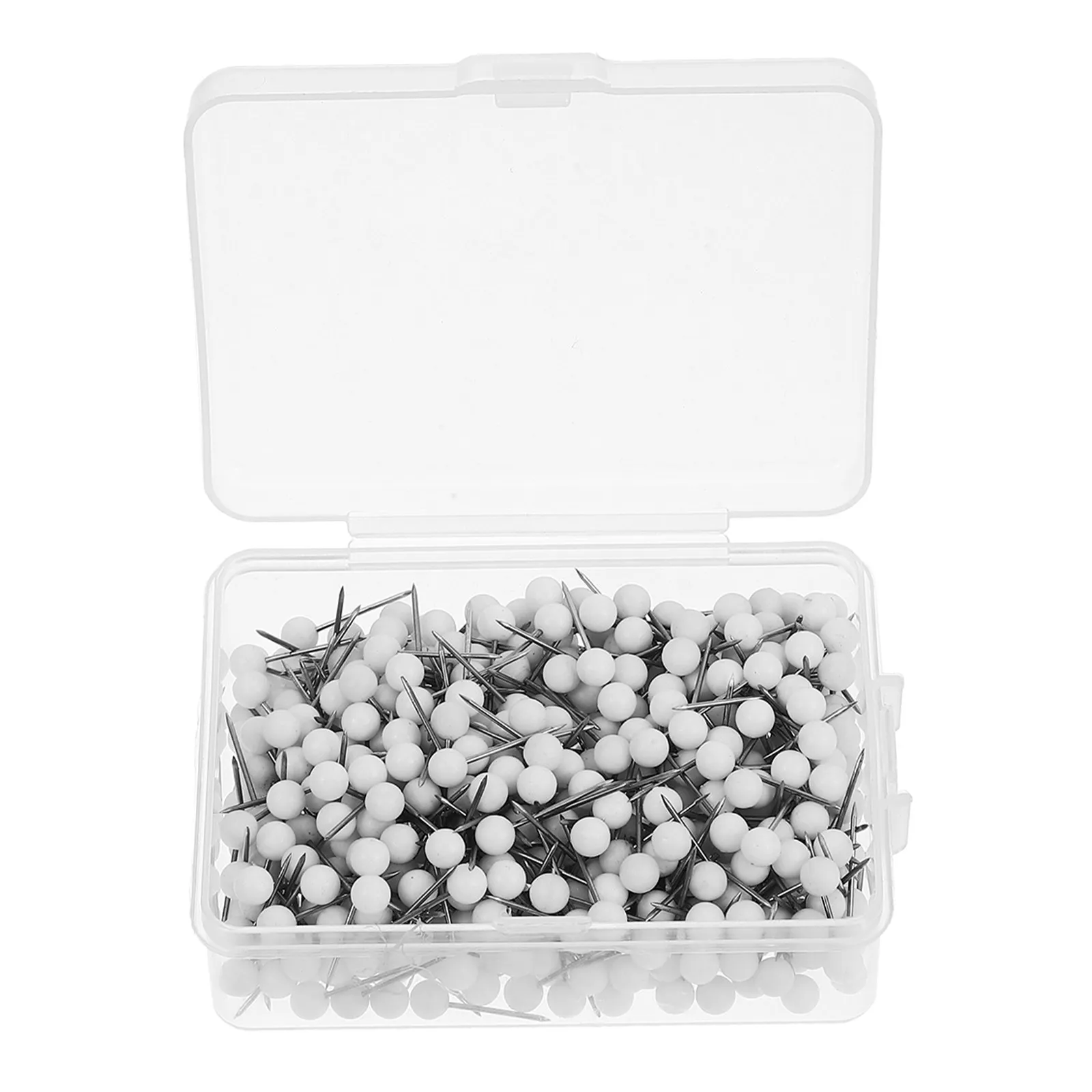 

500Pcs Round Head Map Tacks Pushpins for Bulletin Boards Maps Office Classroom Cork Board Pins Notes Photos Crafts