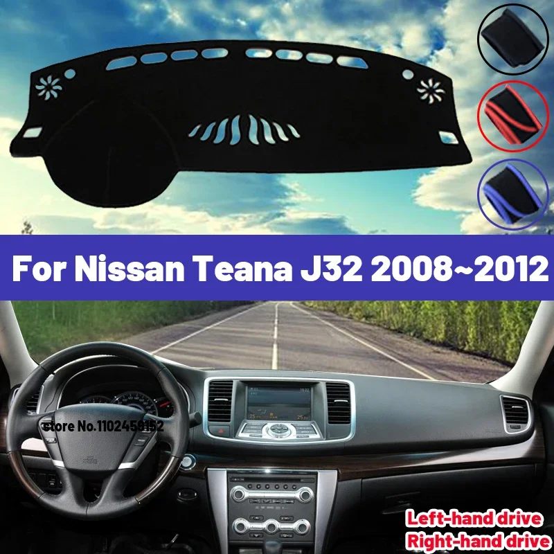 

High Quality For Nissan Teana J32 2008 2009 2010 2011 2012 Car Dashboard Cover Mat Sun Shade Avoid Light Pad Carpets