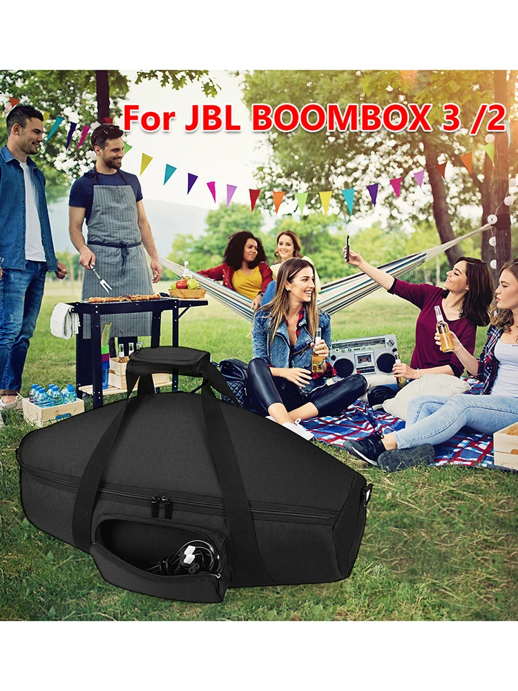 Portable Carrying Case Storage Bag for JBL BOOMBOX 3 Bluetooth Speaker Case Shockproof Storage Shoulder Bags for JBL BOOMBOX 2