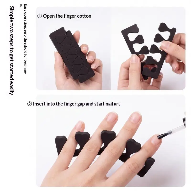 Aliexpress 2 Pairs Soft EVA Multicolor Toe Finger Separators Anti Smudge Design For Home Salon Manicure Pedicure Nail Art - Aliexpress Deal