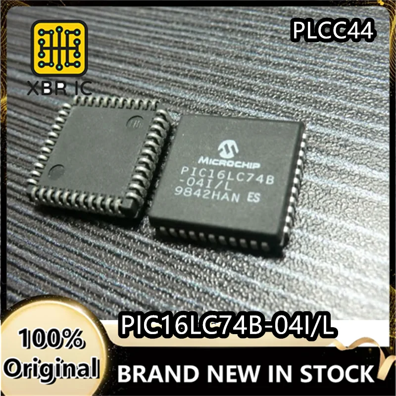

(2/10 pieces) PIC16LC74B-04I/L PIC16LC74B PLCC44 Brand new Original authentic Spot fast delivery