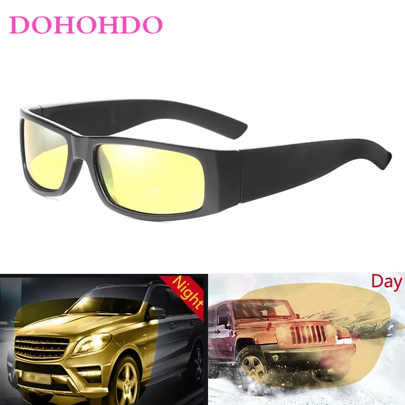

Night Vision Driver Goggles Men Polarized Sunglasses Anti-Glare Yellow Lens Car Driving Glasses Protective UV400 Lunette Homme