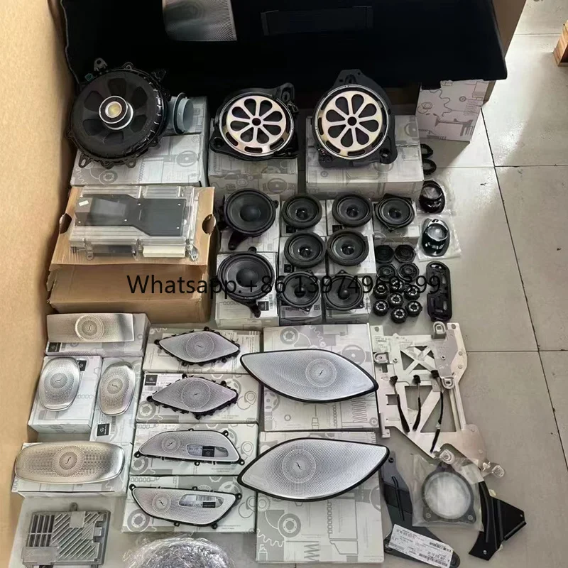 High-End Professional Audio System Sound Car Woofer Used for Mercedes AMG GT43 GT53 GT63 W290 CLS W257 Code 811 Highend Sound