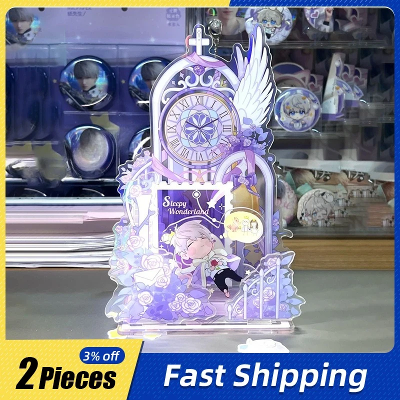 

8cm/3.15in Love and Deepspace Shen Xinghui Standing Plates Card Game Peripherals Creativity Acrylic Collectible Ornaments Crafts