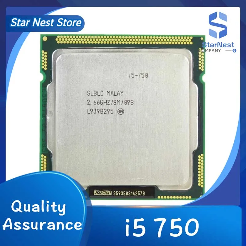 Core i5 750 2.66GHz LGA 1156 processor