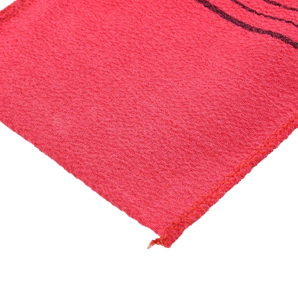 Bath Towel Exfoliating Bath Towel Bathroom Polyester Cotton Knitting Thick Binding Three-dimensional 14*18.5cm