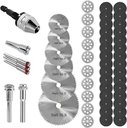 Diamond Cutting Wheel Set, Rotary Tool, Cutter Kit with Mandrels, Resin Cutoff Disc, Combo Cutter Kit, Circular Saw Blades