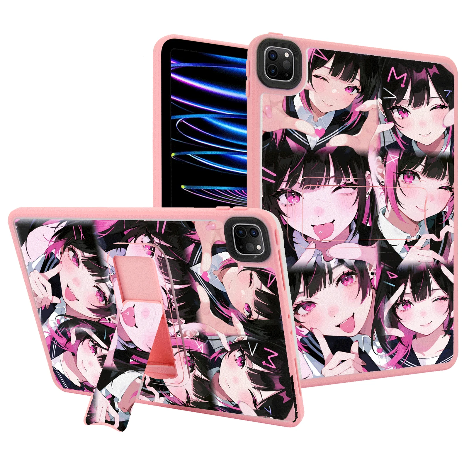 

Anime Cute Girl Tablet Case For Xiaomi RedmiPAD SE 2024 8.7"K PAD 8.8" 2025 Redmi Pad SE Redmi pad2 2025 11" Redmi Pad 12" Cover
