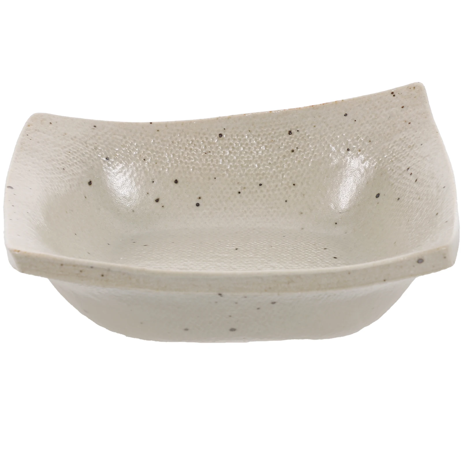 

Ceramic Sauce Dishes 4.6 Inch White Vintage Small Dipping Plates for Soy Vinegar Hotel Home Kitchen Easy Storage Dishwasher Safe