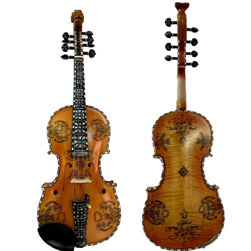 

Deluxe fancy Norwegian fiddle 4/4 violin (4*4) of profession concert #10047