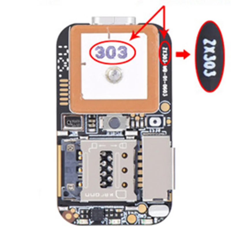 zx303 pcba gps