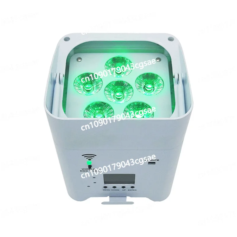 Wireless 6 18w Batteries Pa Light LED Charging Wifi Remote Control Pa Light Wedding Dyeing Light