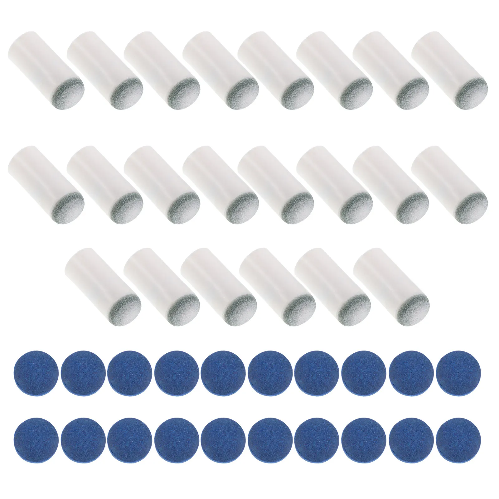 

40Pcs High-Performance Pool Cue Tips Slip-on Style for Consistent Accuracy Comfortable Grip Competitive Casual Play