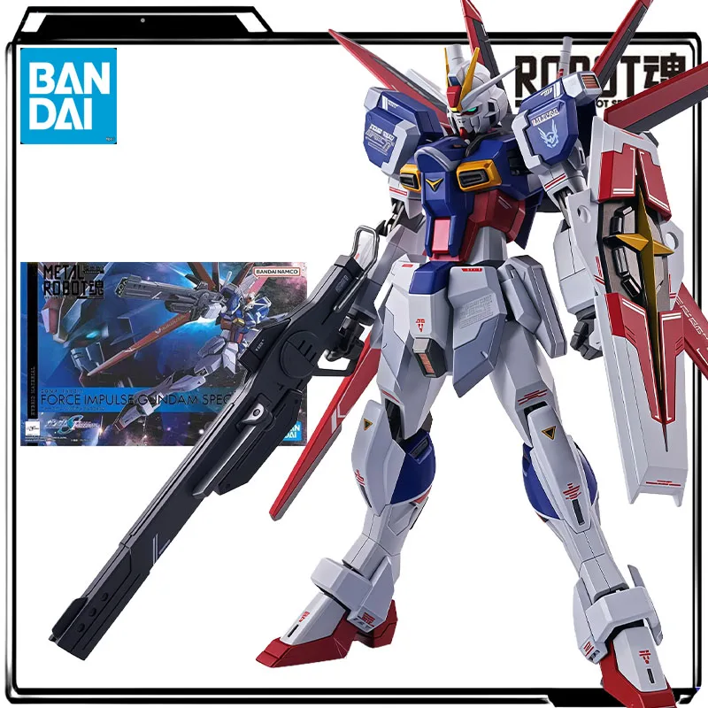 

Bandai натуральная аниме-фигурка THE ROBOT SPIRITS ZGMF-56E2/α Power Type Impulse Gundam Specification 2, экшн-фигурки, игрушки для мальчиков