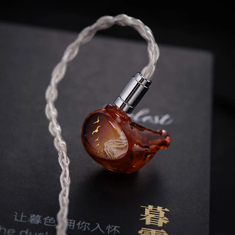 새로운 Celest PhoenixCall 2.0 헤드폰 2DD+2BA+2FPD 이어폰형 이어폰 하이브리드 IEM(3.5mm 4.4mm 이어버드 플러그 헤드셋 케…