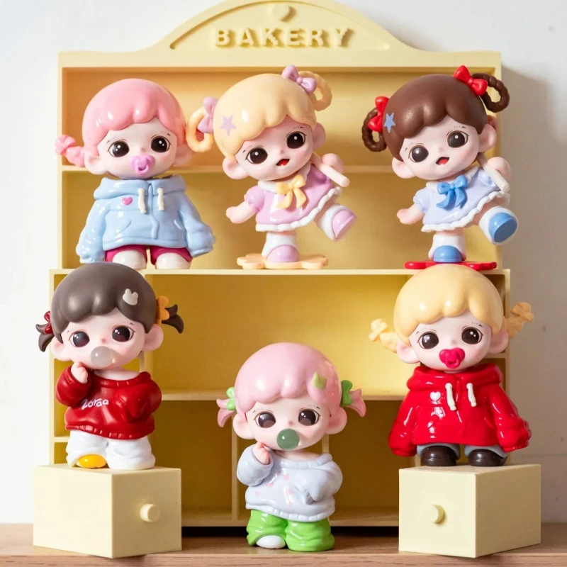 In Spot Zoraa Candy Guojiajia MINI Series Mystery Box Fetching Figure Display Toy Cool Surprise Blind Box Bag Pendant Keepsake