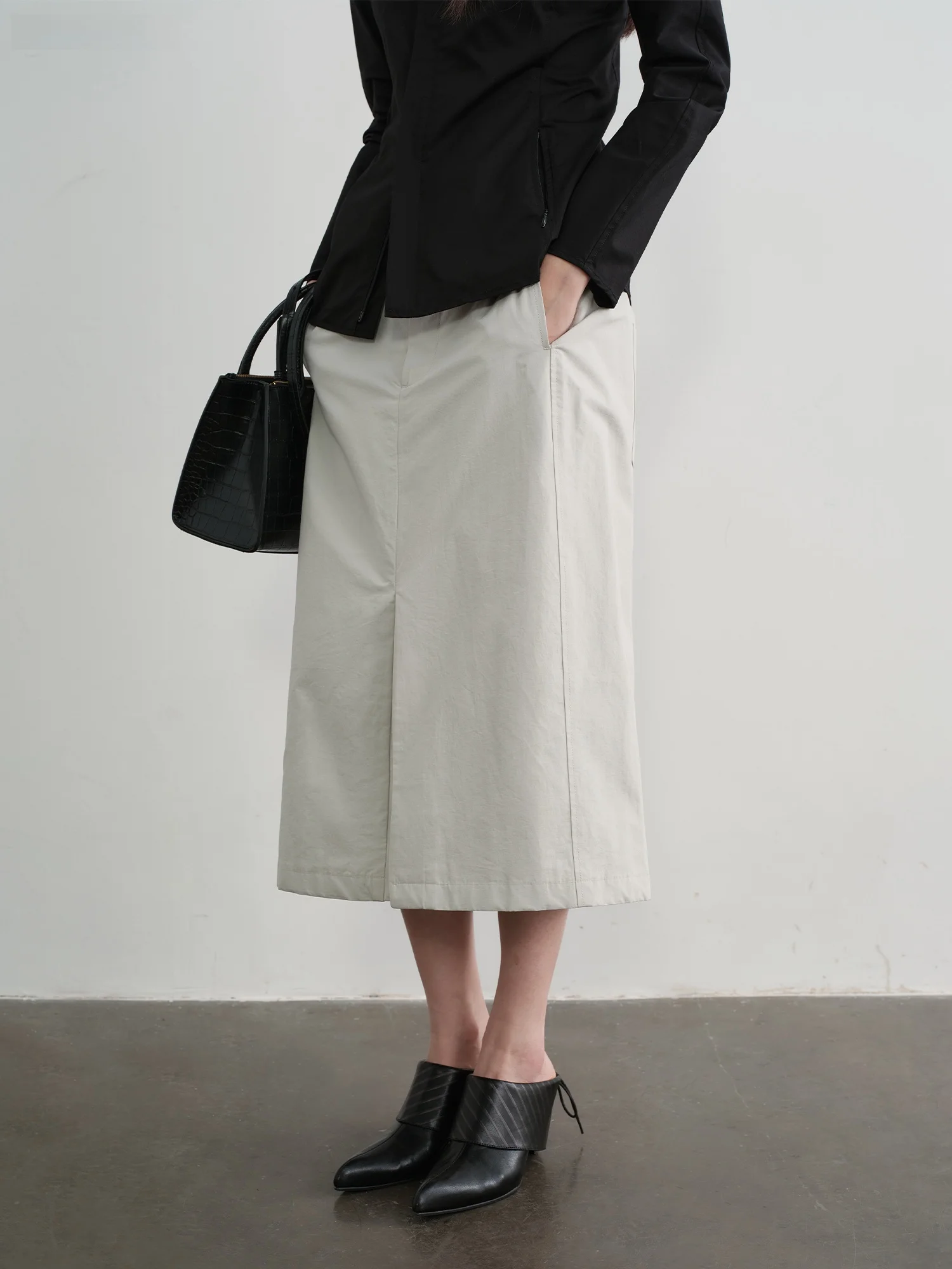 

Юбка женская KUCO из смесового льна и хлопка, универсальная, с фактурной поверхностью, на пуговицах спереди, прямого кроя, со средней талией