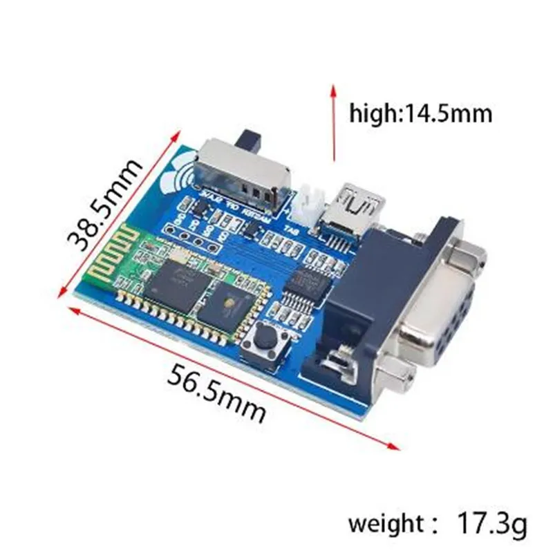 BC-04 BT Serial Port module Demo Version Wireless Serial Communication Wireless Serial Port RS232 Data Transmission Modul