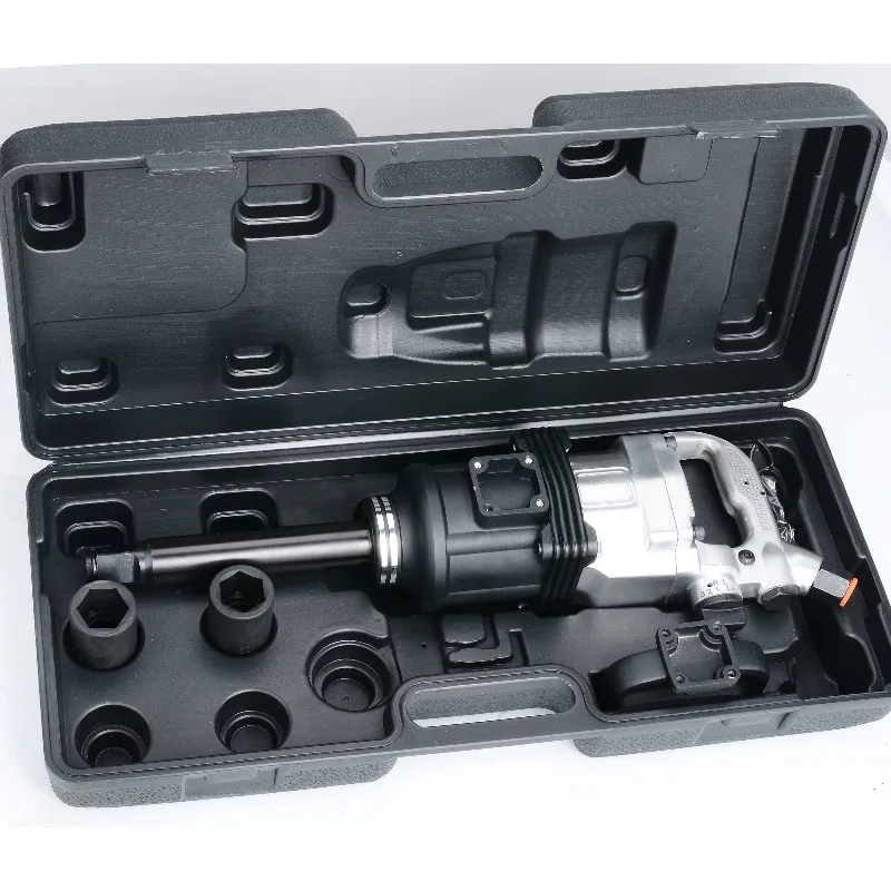 

TY51550AK Air Impact Wrench Kit (4 Piece) Blow-molded Carrying case Removed All of the Lug Nuts From a Dump Truck No Problem