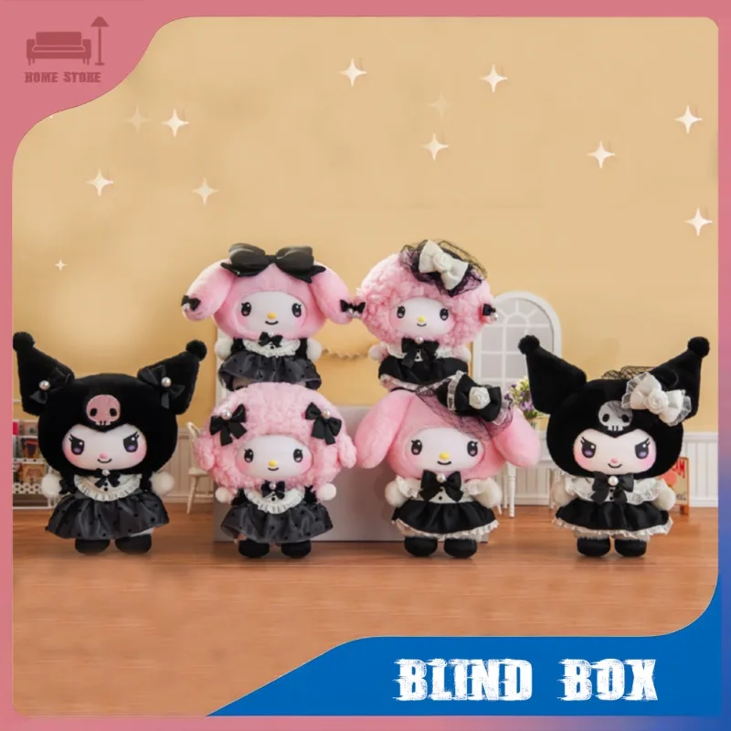 

Sanrio Characters Sister Series Blind Box Cute Plush Doll Surprise Toy Kawaii Anime for Girls Birthday Party Decoration Gifts