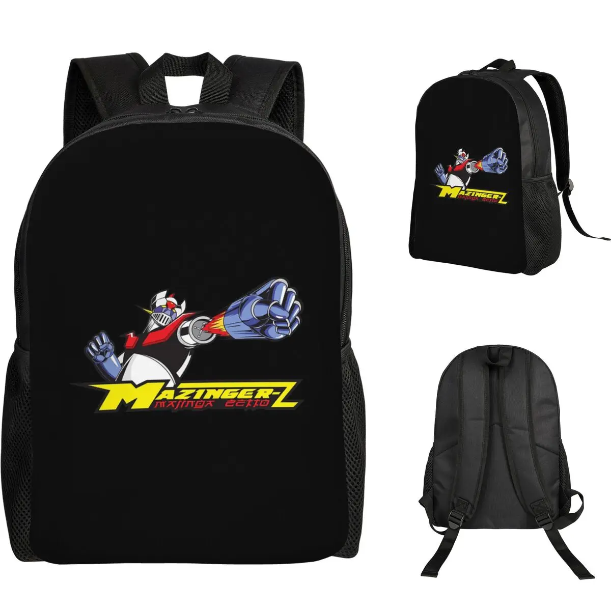 

Рюкзак с маской Мазингера Зи, Голдорака, Актаруса, Грендайзера, школьная сумка для мальчиков и девочек, сумка для книг, сумка для ноутбука, сумка через плечо