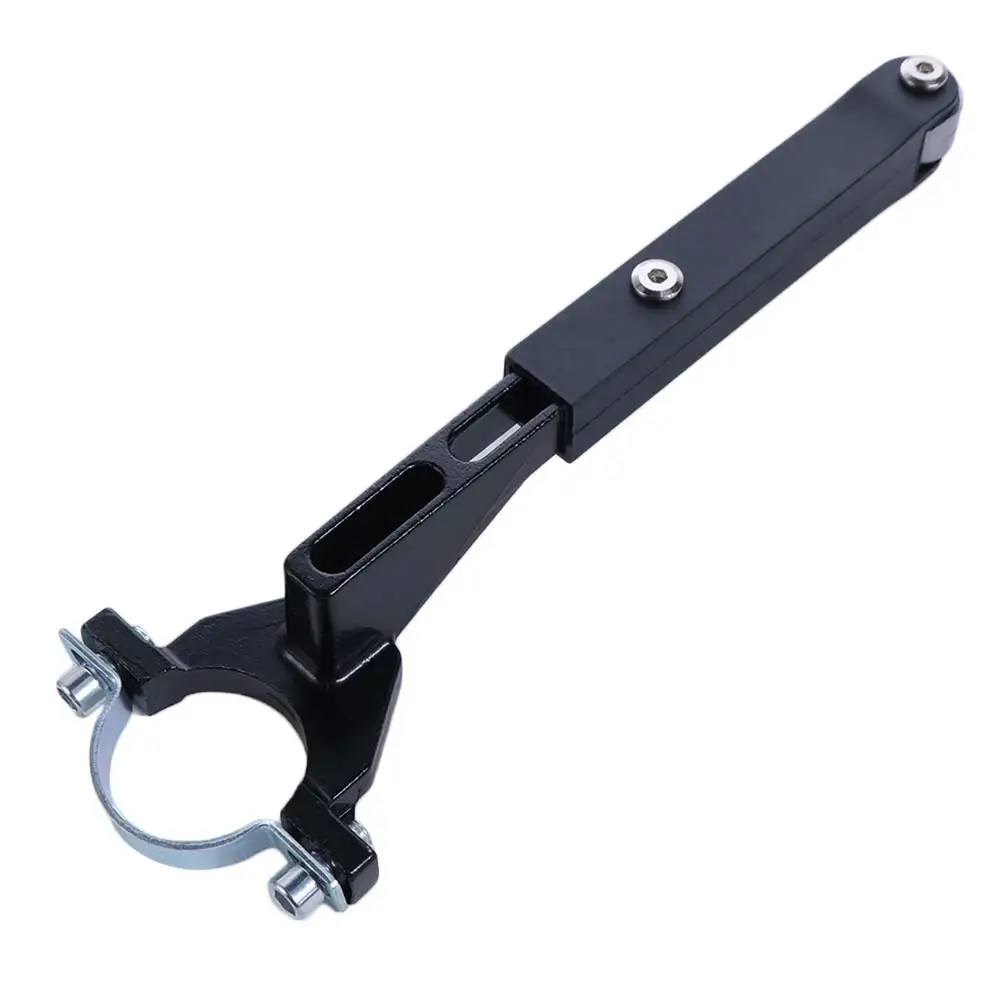 Multi Function Belt Sander Attachment Stainless Steel Sanding Adapter Low Noise Pipe Tube Bracket High Stability