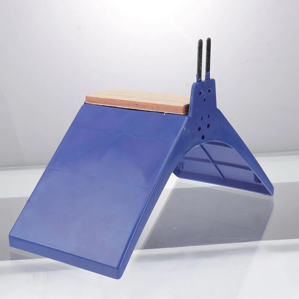 

8pcs Plastic Pigeon Perch Cage St Wood Iron Racing Rest Frame Roost Supplies Lightweight Portable Install Remove Pet