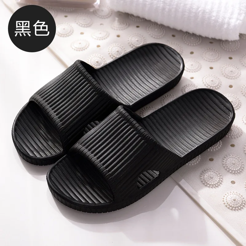 House Bathroom Slippers Women Men Indoor 2023 Non-slip Sandals Trend Slides Beach Shoes Slippers Home Couples Flat Shoes