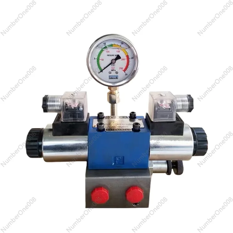 

Гидравлическая насосная станция с переливным клапаном, группой электромагнитных клапанов, электромагнитным распределительным клапаном для автоматизации