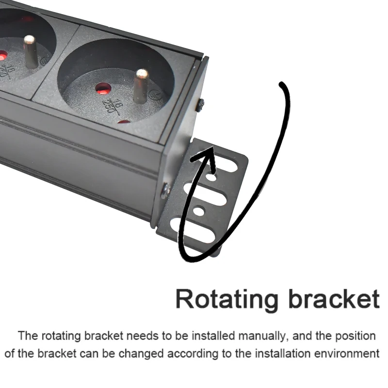 PDU power board network cabinet rack Regulatory socket16A /32A  air switch2- 9AC surge protection No extension cord socket