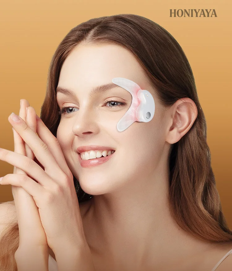 New Flexible Conductive Eye Beauty Device Help Reduce Wrinkles Lightens Dark Circles Smooths Eye Bags Tightens Eye