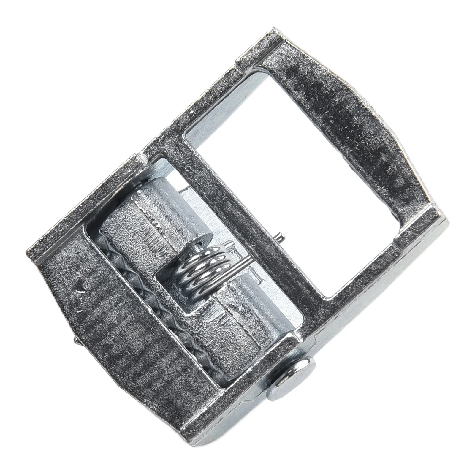 Useful Safety Snap Tightener Buckle 2.5CM Wide Brand New Optional Size Ratchet Straps Silver Zinc Alloy Buckle