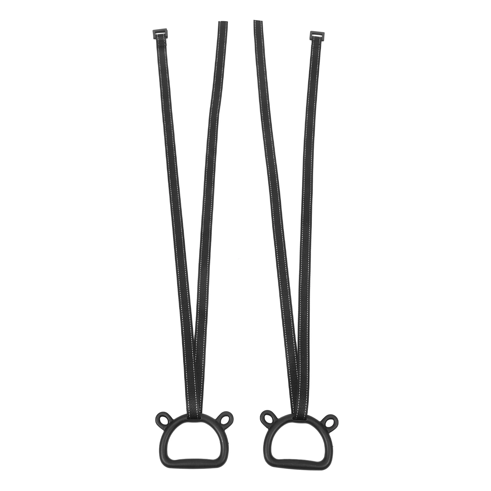

1 set Children's Gymnastics Rings Kids Workout Equipment Smooth Surface Non Slip Adjustable Length Home Fitness Training