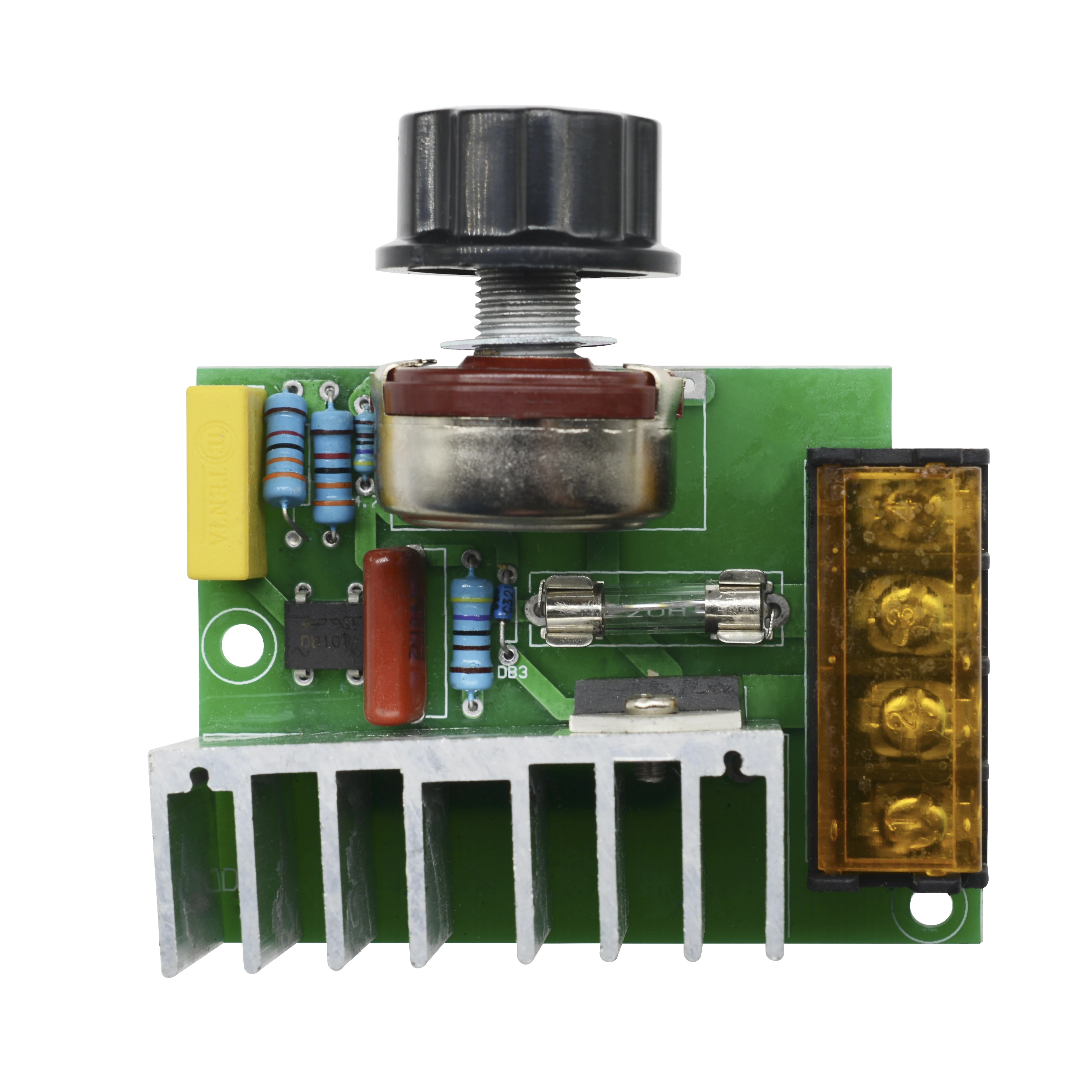 4000W 0-220V AC SCR Electric Voltage Regulator Motor Speed Controller Dimmers Dimming Speed With Temperature Insurance