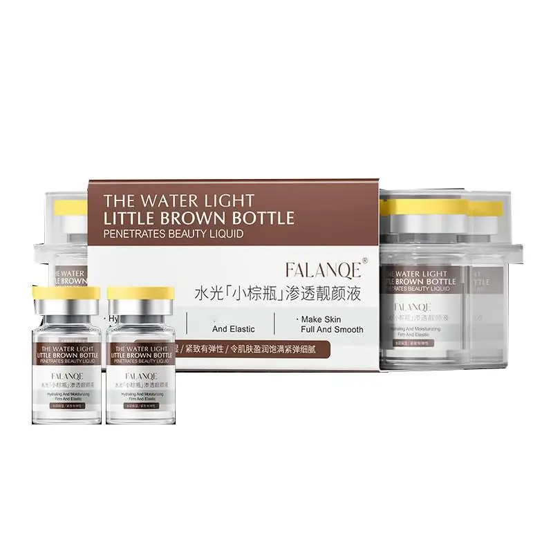 Water Light Little Brown Bottle Penetrates Beauty Liquid Penetrating Enhancing Water-Infused Essence Moisturizing Hydrating Firm
