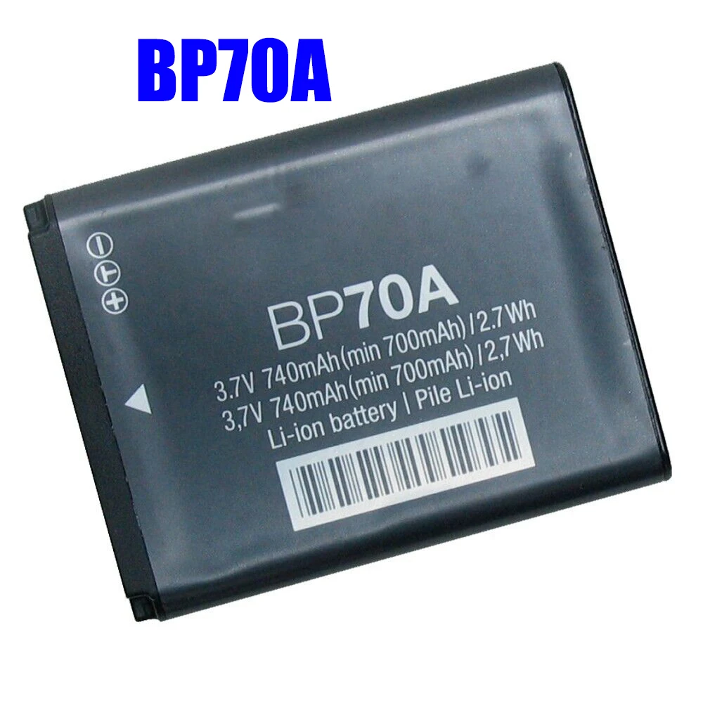 Oryginalna bateria litowo-jonowa BP70A do Samsung ES65 ES70 ES73 ES75 ES80 PL120 PL170 ST60 ST70 ST700 WB50F WB32 ST89 ST64 DV180F ST66