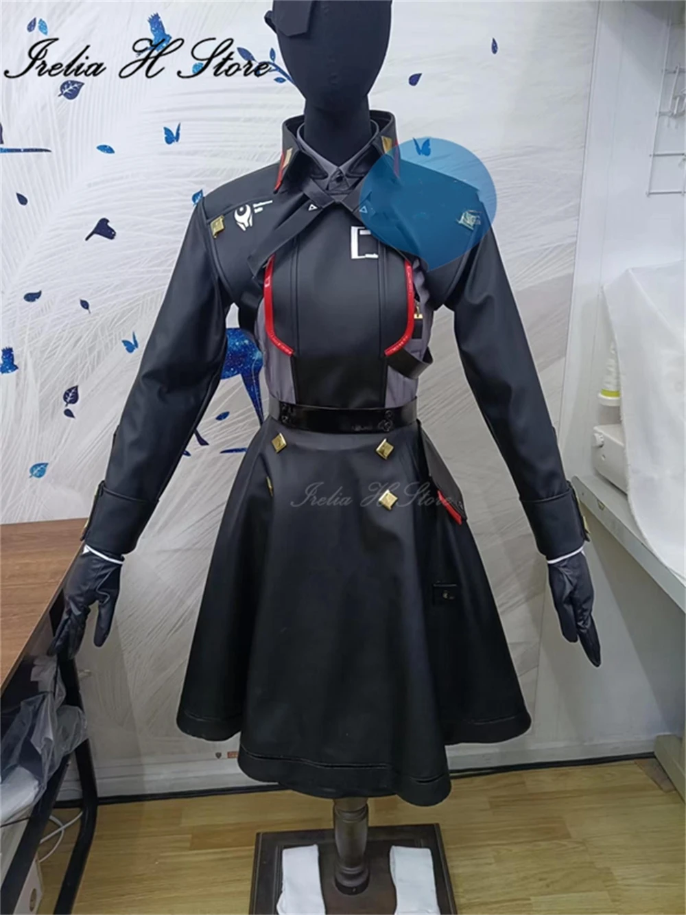Irelia H Store Custom made size Nikke Guillotine Cosplay Costume Game halloween party dress female image 3